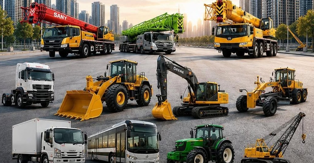 تعرف على أنواع المعدات الثقيلة ووظائفها في البناء والتشييد